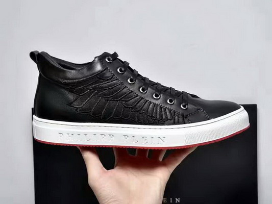 PhiliPP Plein High-Top Fashion Men Shoes--048